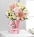 The FTD� Baby Girl Big Hug� Bouquet