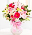 Surprise Bouquet in Pink Colors